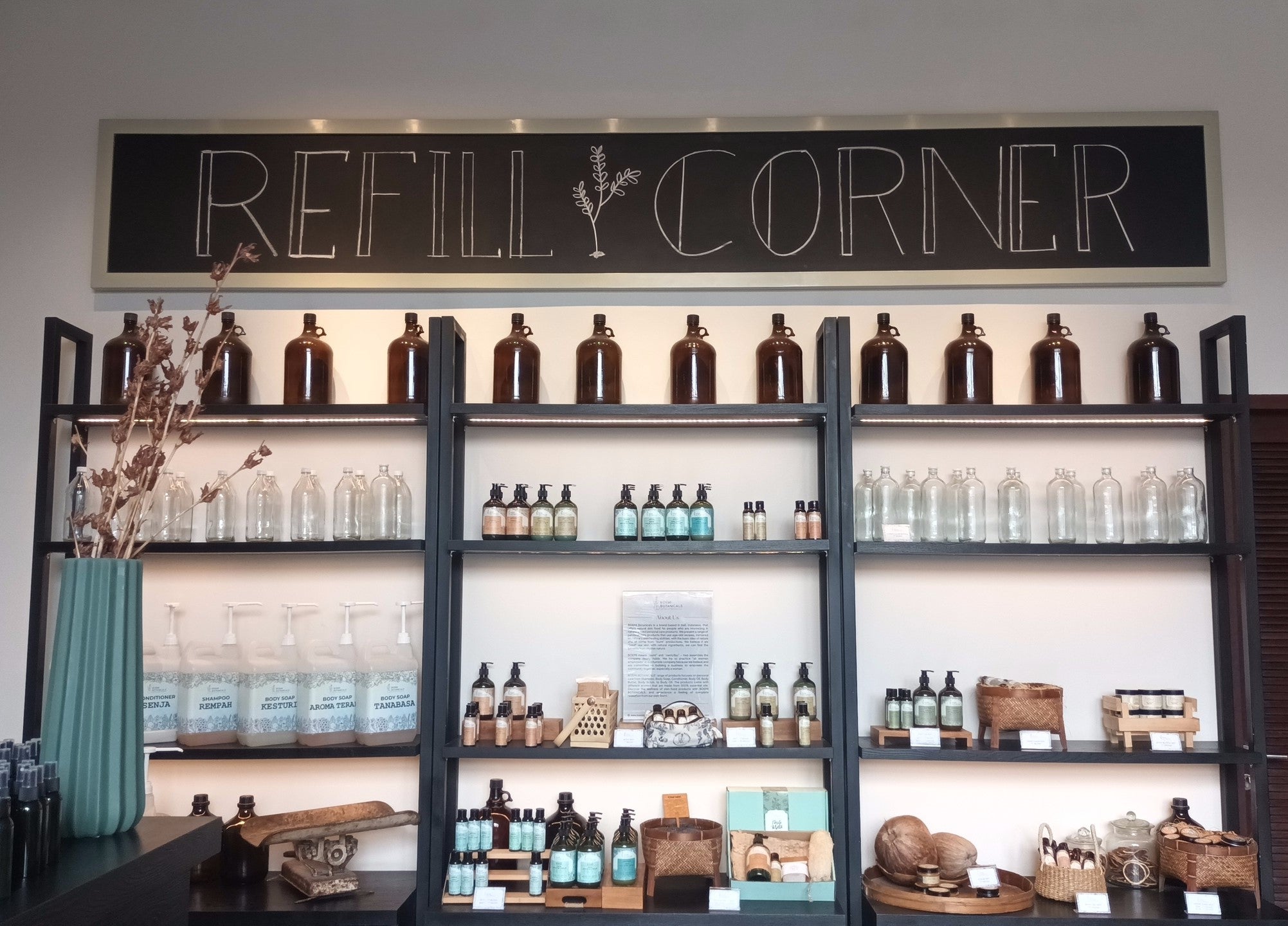 Stop Our Refill Station and Tailor the Perfect Amount of Product for Your Daily Routine!