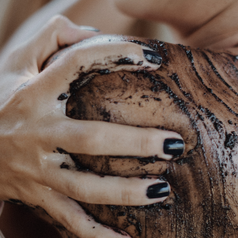 Body Scrub OAT HITAM (Rempah)