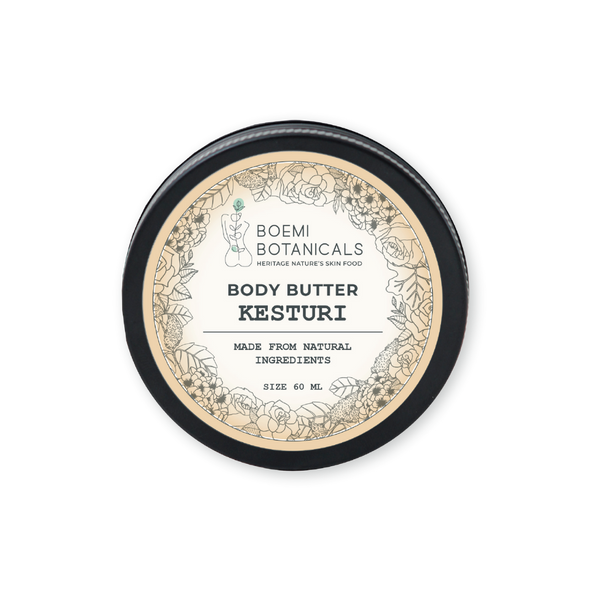 Ultra Moisturizing Body Butter Natural Kesturi | Sensitive - Dry Skin