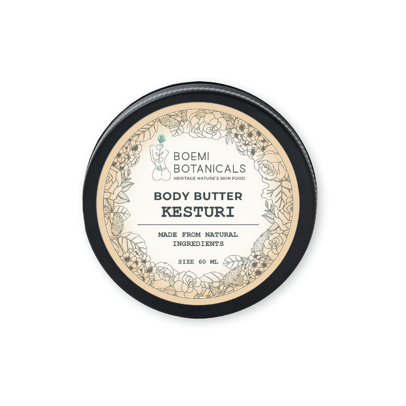 Ultra Moisturizing Body Butter Natural Kesturi | Sensitive - Dry Skin