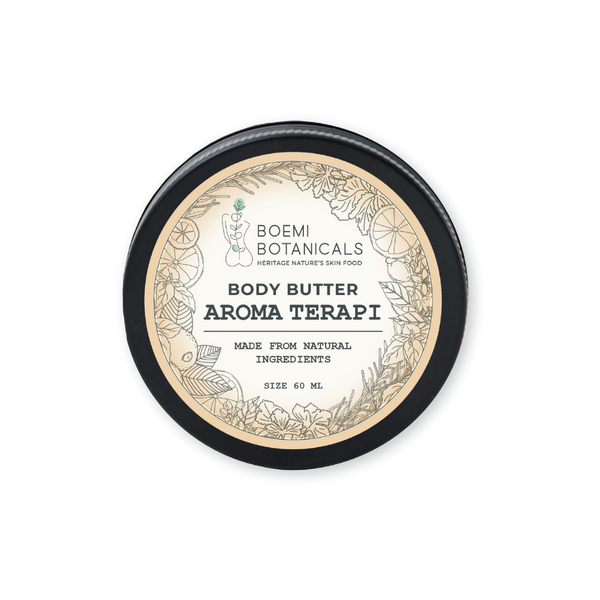 Ultra Moisturizing Body Butter Natural Aroma Terapi (Dry Skin)