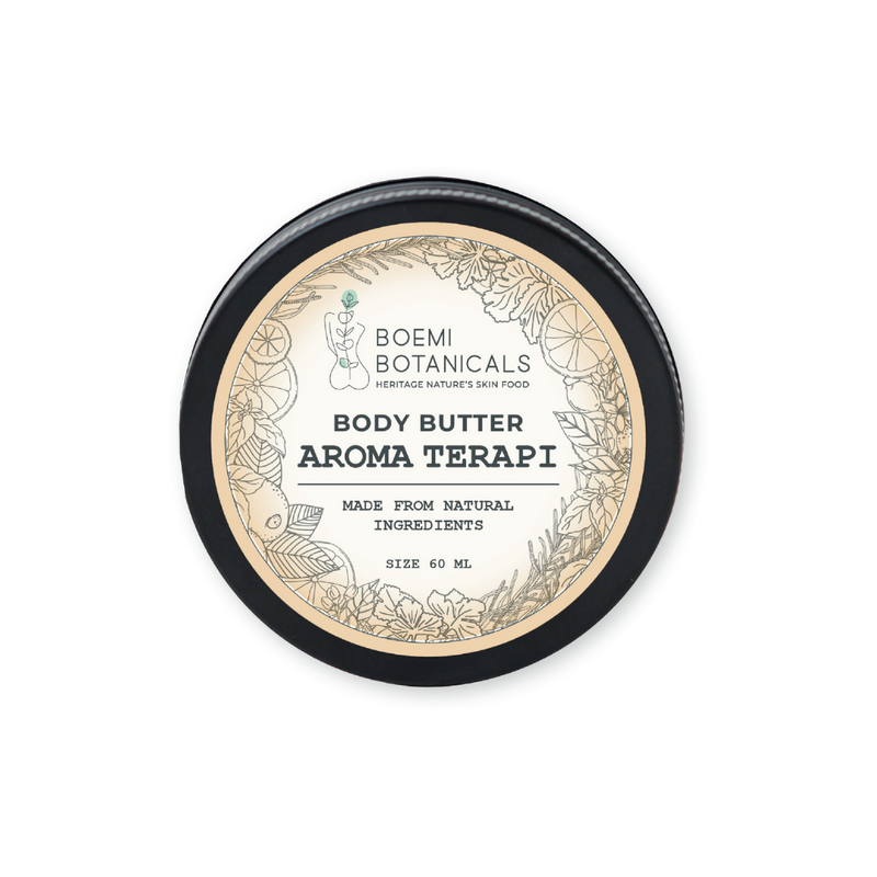Ultra Moisturizing Body Butter Natural Aroma Terapi (Dry Skin)