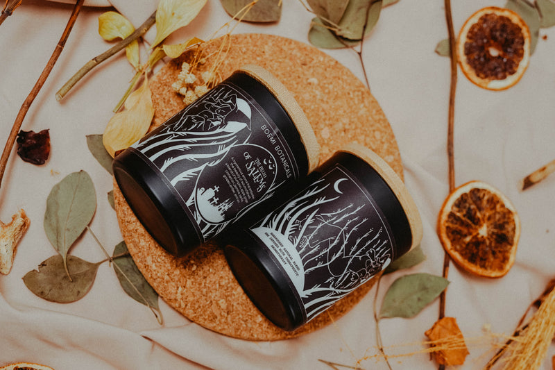 [Buy  1 Get 1 - Free 45ml Product] Spooky Session Collection :  Natural Scented Candle  Pumpkin Candle