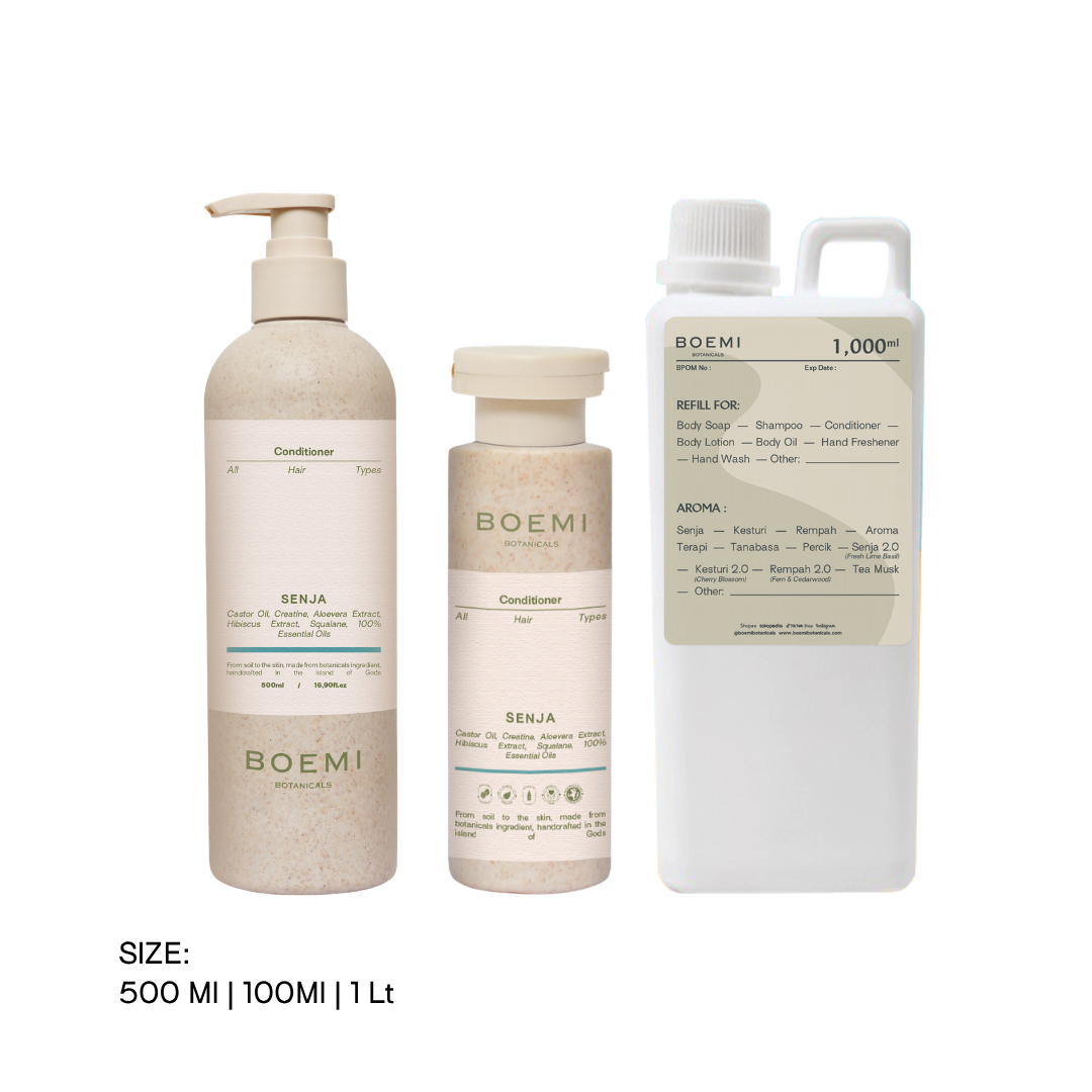 Natural Conditioner Senja (All Hair Type) Boemi Botanicals