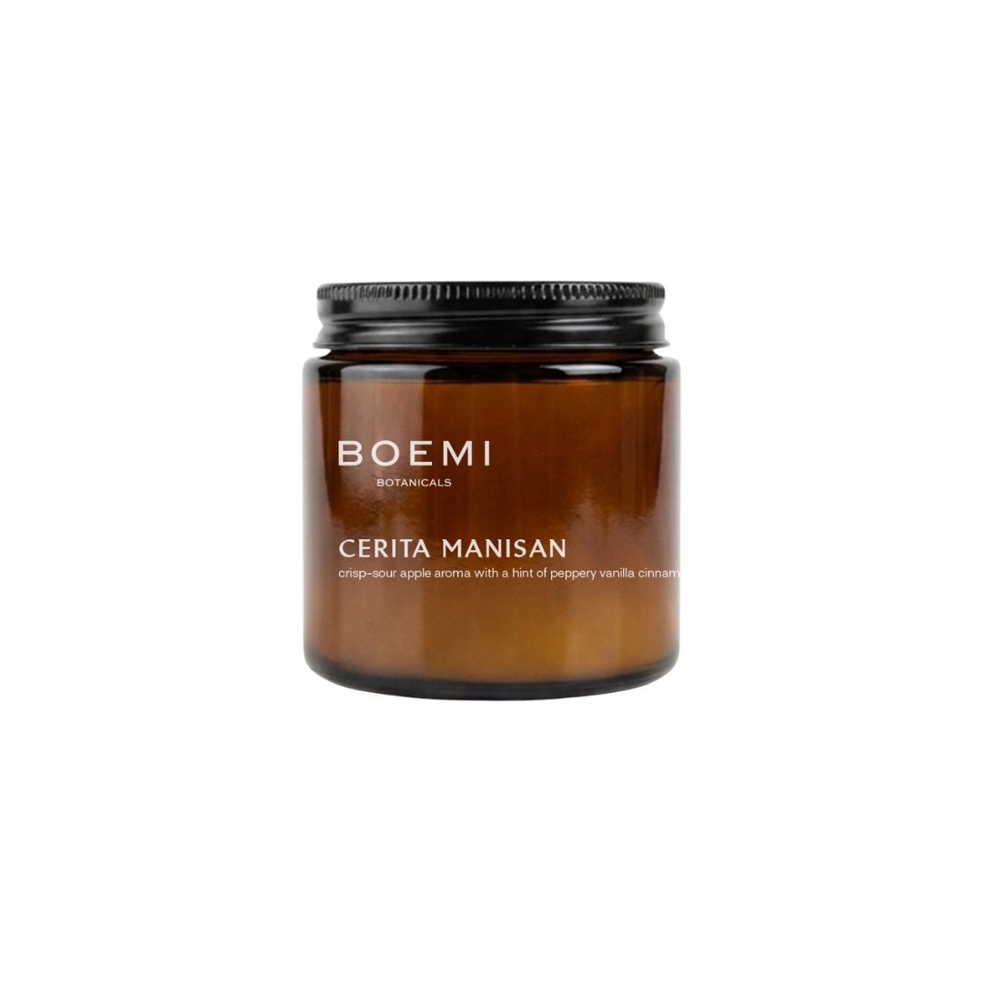 Scented Candle Cerita Manisan Boemi Botanicals
