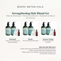 Strengthening Hair Ritual Set BOEMI Botanicals