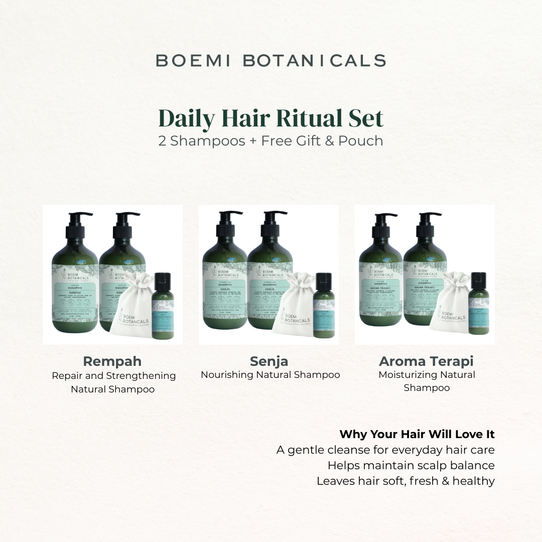 Daily Hair Ritual Set BOEMI Botanicals