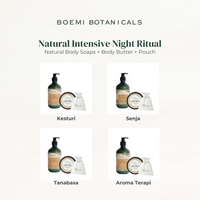 Natural Intensive Night Ritual Set BOEMI Botanicals | Set Natural Night Personal Care Rituals