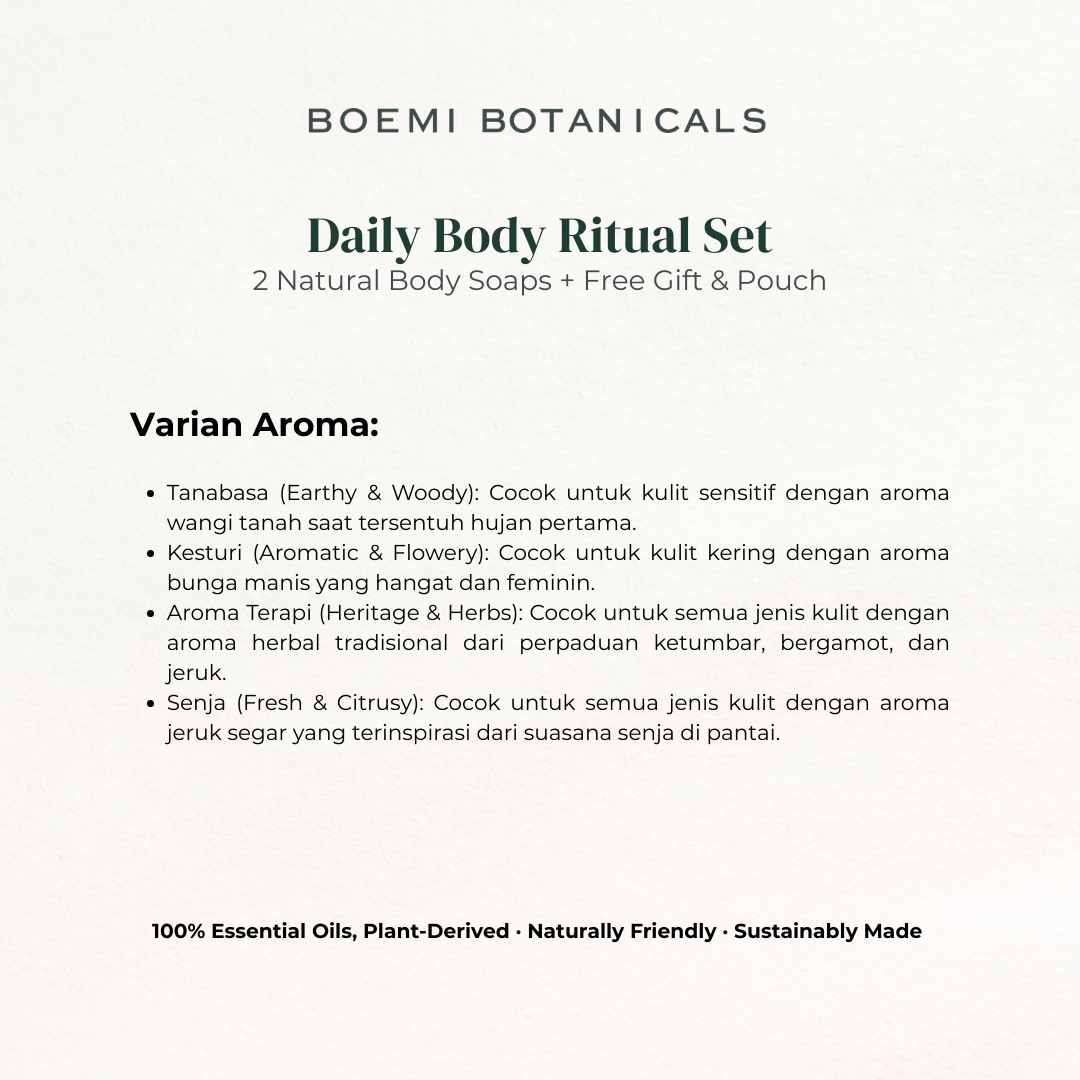 Daily Body Ritual Set BOEMI Botanicals