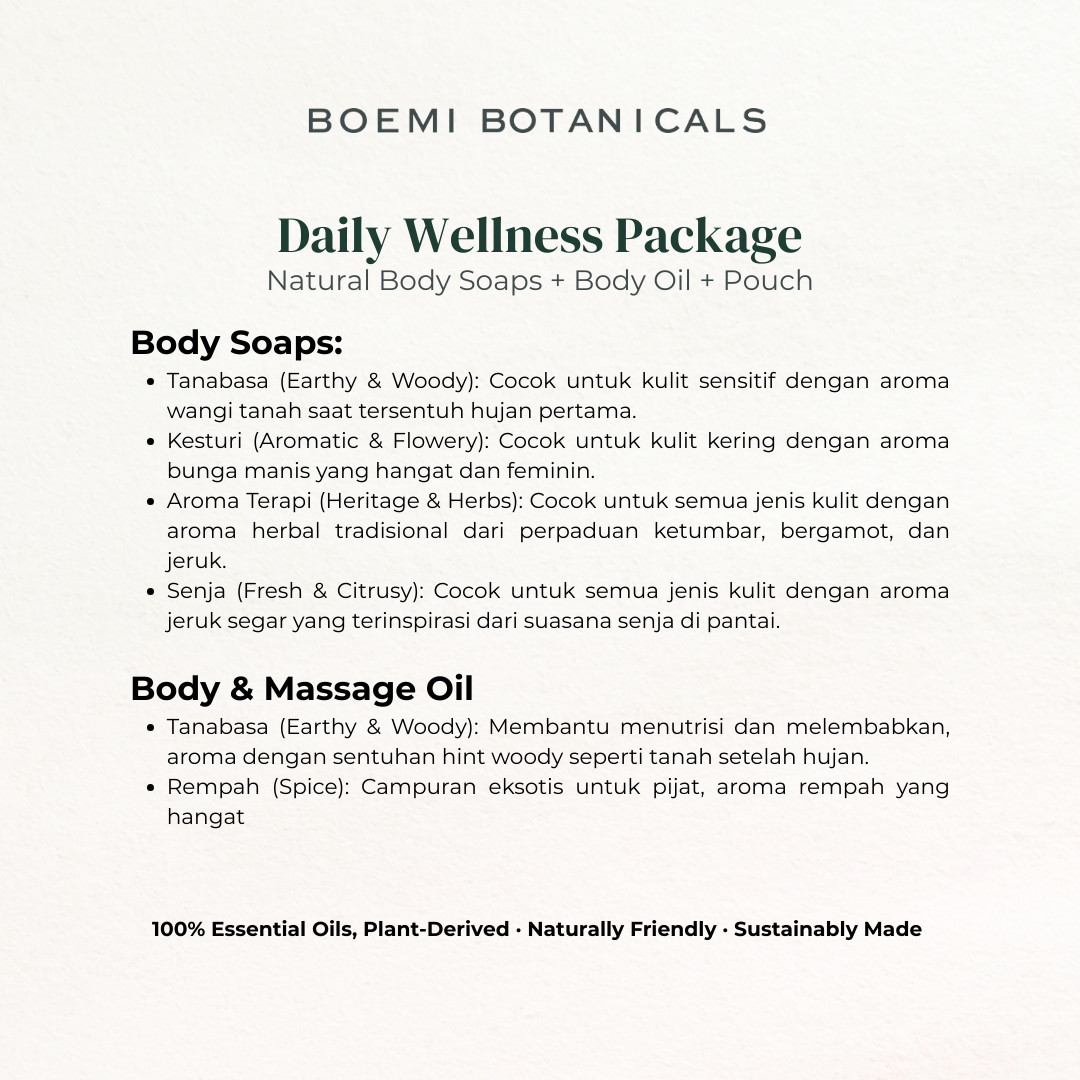 Daily Wellness Ritual Set BOEMI Botanicals