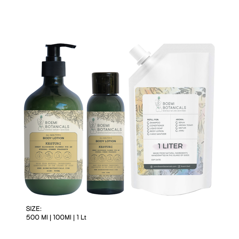 Hydrating & Deeply Moisturizes Body Lotion Kesturi | Dry Skin Type