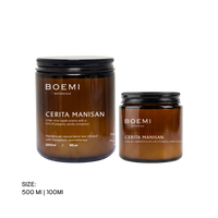Scented Candle Cerita Manisan Boemi Botanicals