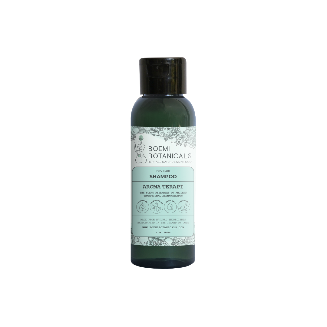 Moisturizing Natural Shampoo Aroma Terapi (Dry Hair) Boemi Botanicals