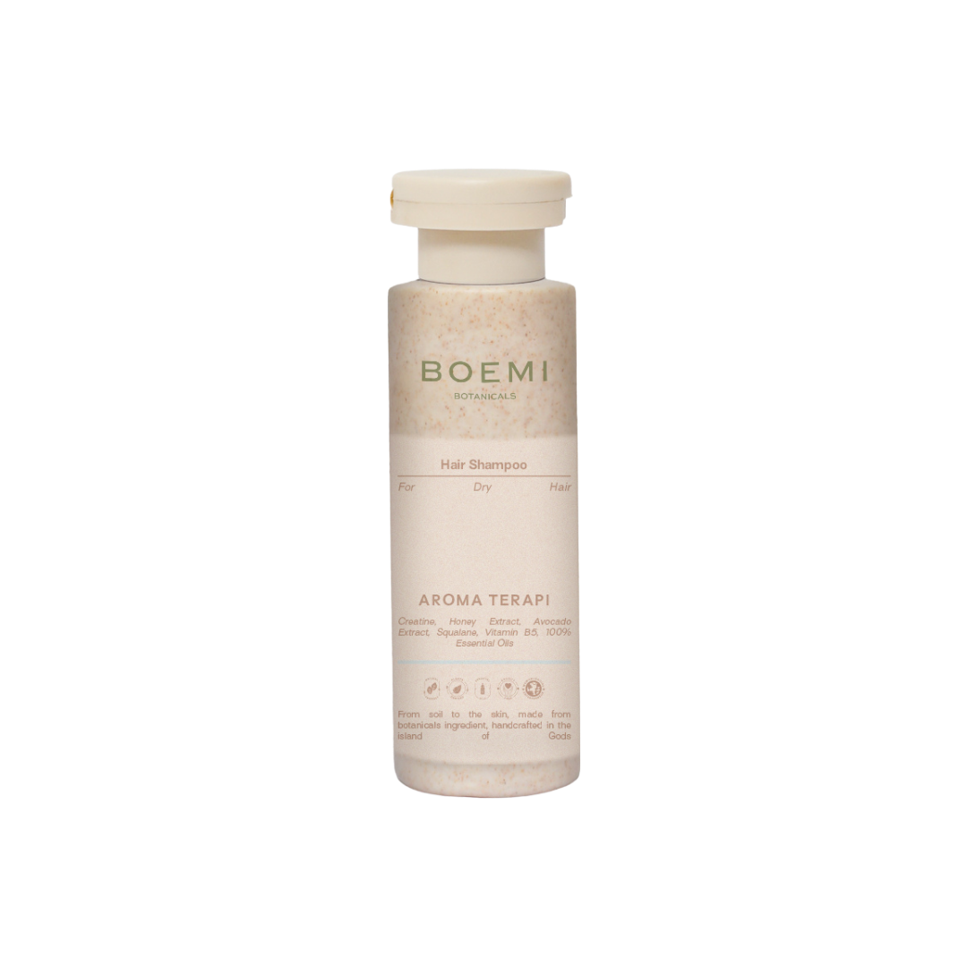 Moisturizing Natural Shampoo Aroma Terapi (Dry Hair) Boemi Botanicals