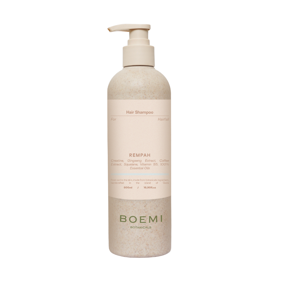 Repair and Strengthening Natural Shampoo Rempah (Hairloss)