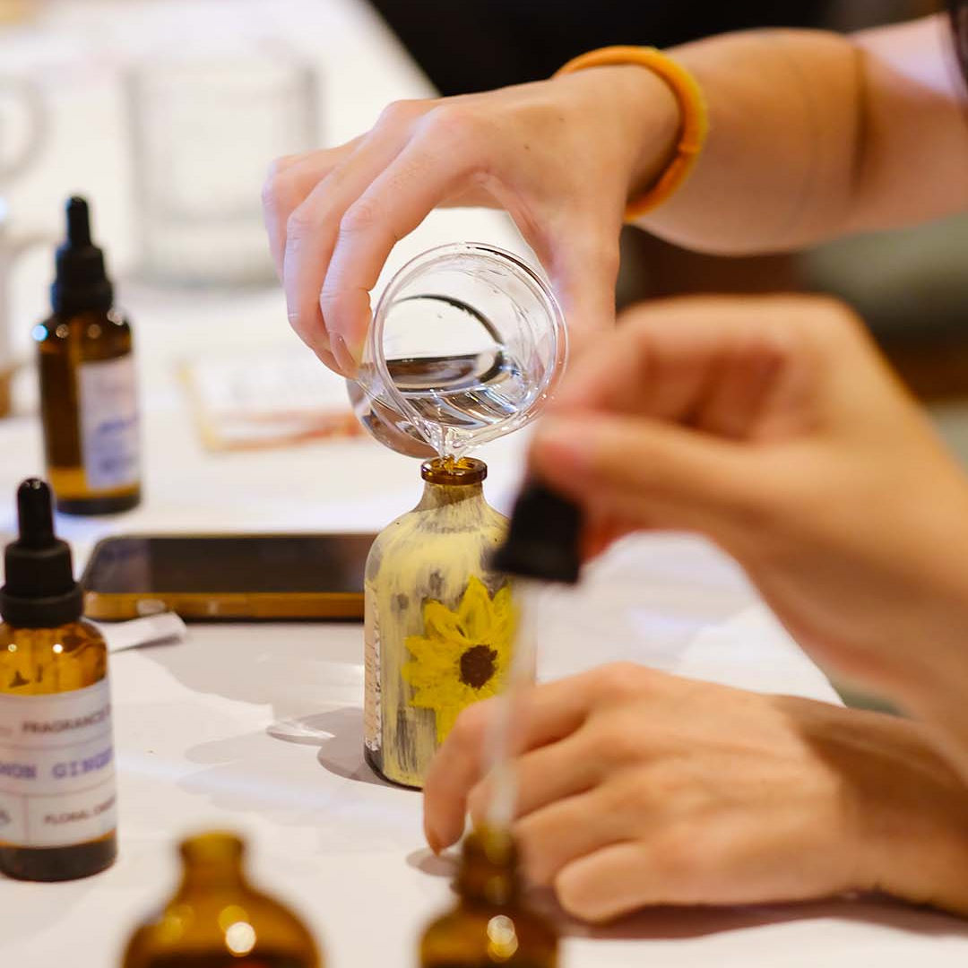 BOEMI Botanicals Reed Diffuser Workshop BOEMI Botanicals