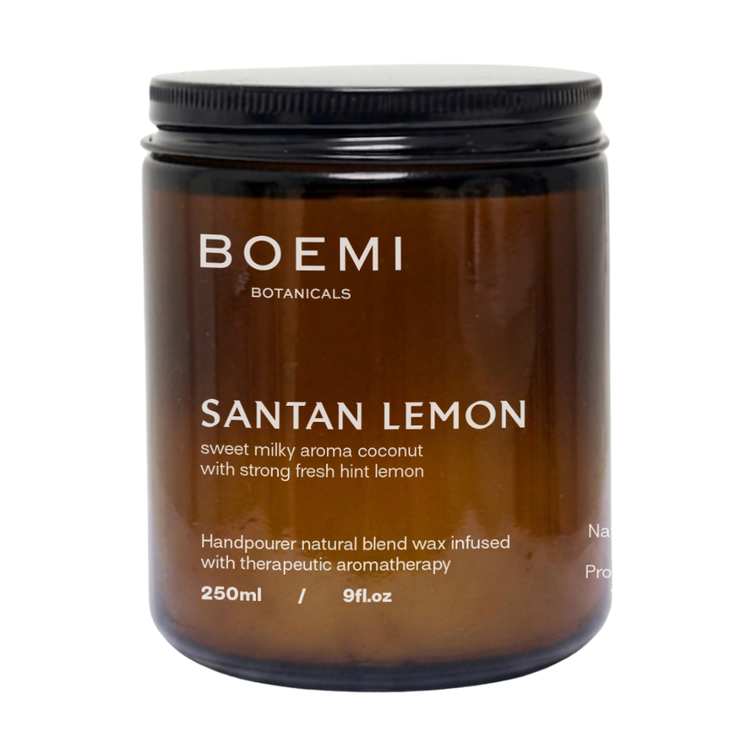 Scented Candle Santan Lemon