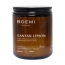 Scented Candle Santan Lemon Boemi Botanicals