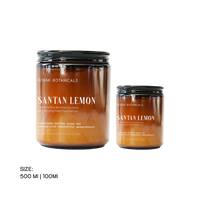 Scented Candle Santan Lemon Boemi Botanicals