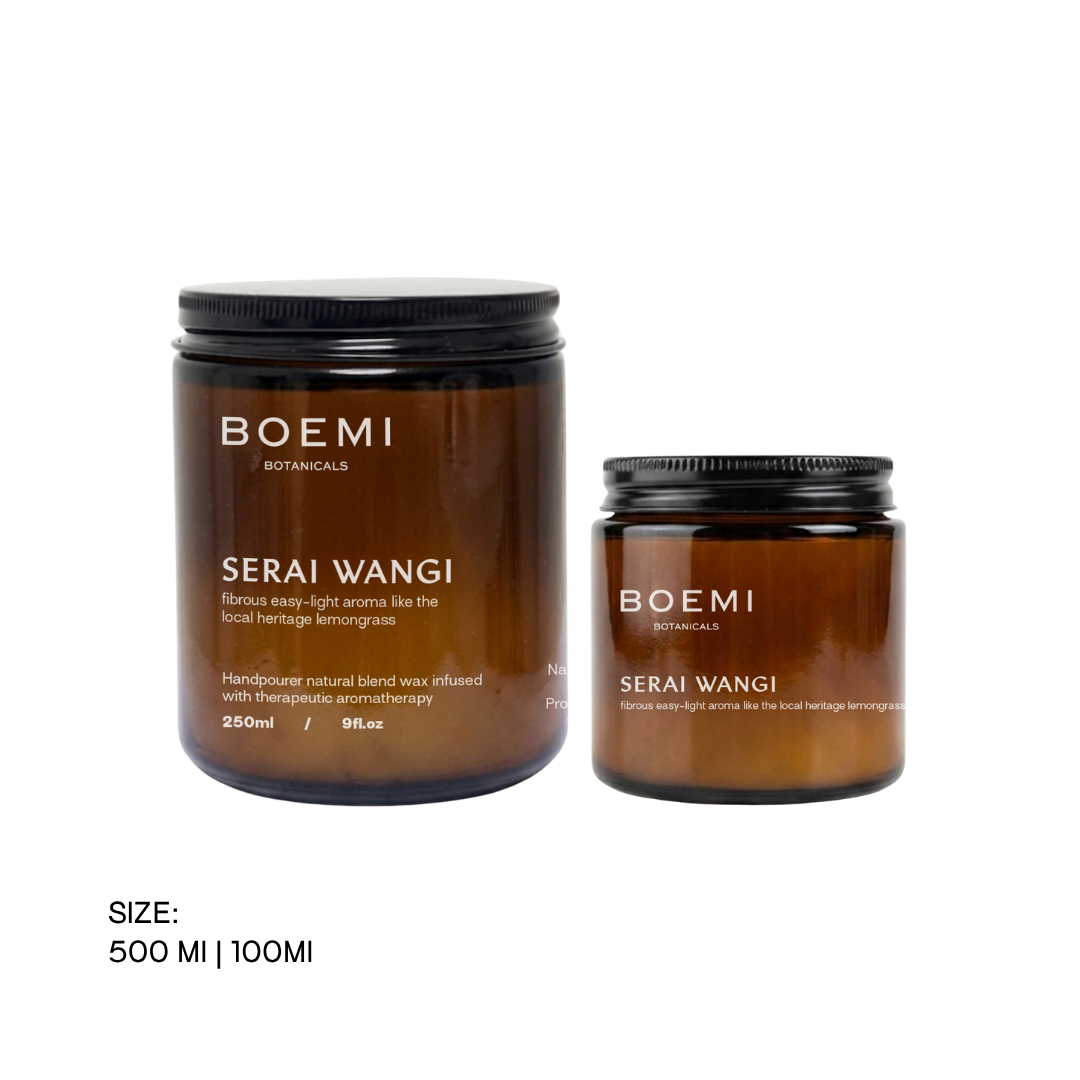 Scented Candle Serai Wangi Boemi Botanicals