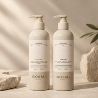BOEMI Botanicals Daily Skin Ritual | Natural Body Soap & Body Lotion 500ml BOEMI Botanicals