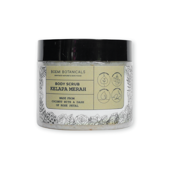 Body Scrub KELAPA MERAH (Kesturi)
