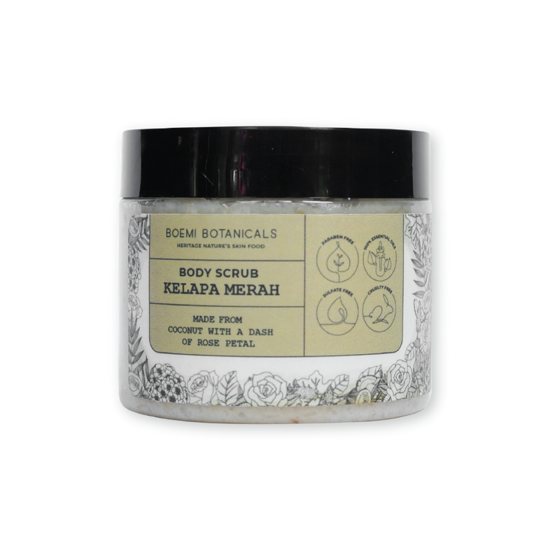Body Scrub KELAPA MERAH (Kesturi)