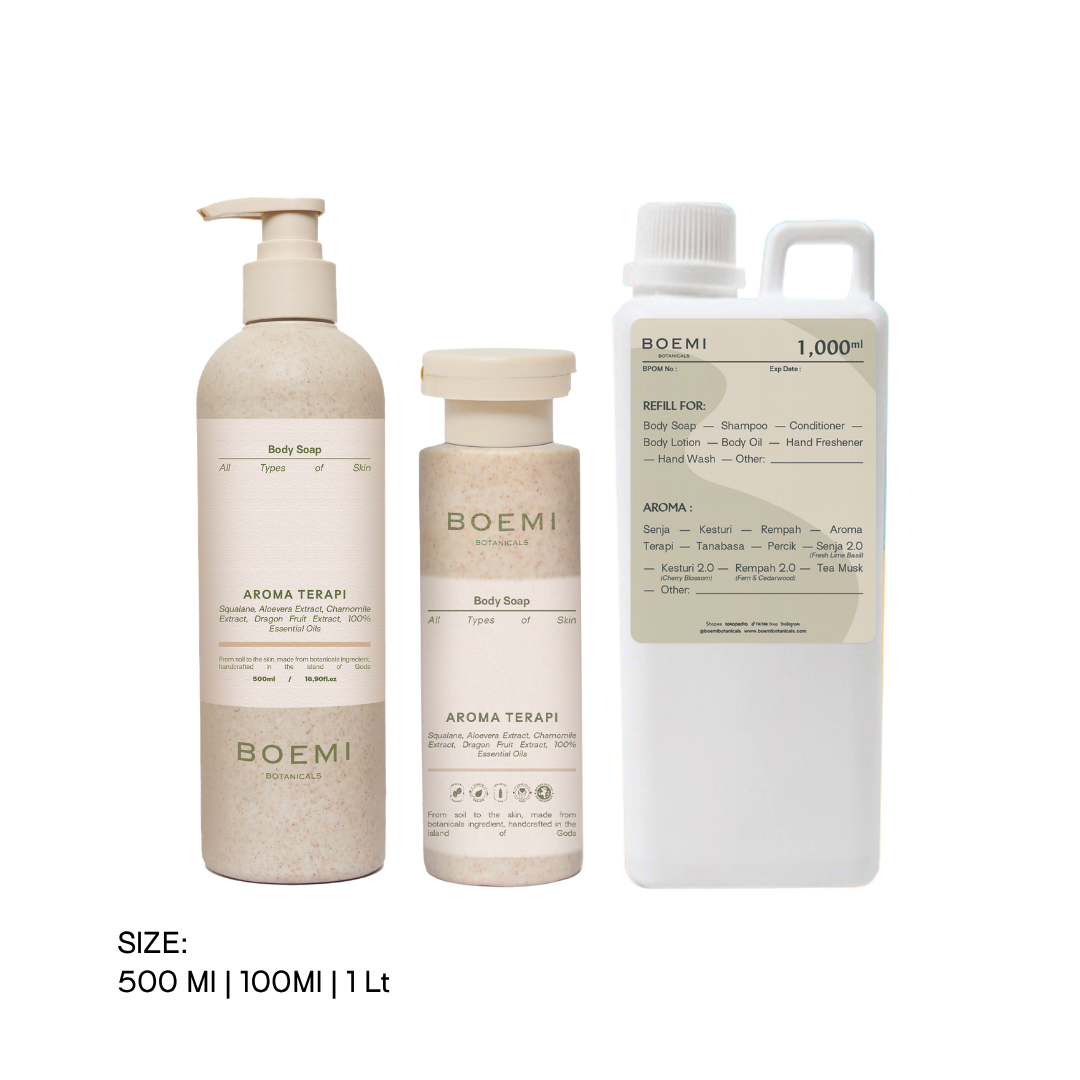 Heritage and Herbs Body Soap Aroma Terapi (All Skin Types) Boemi Botanicals