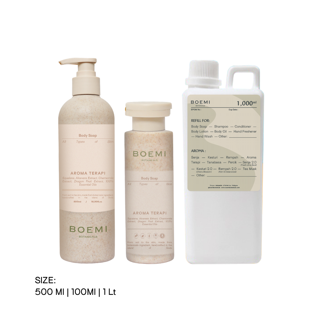 Heritage and Herbs Body Soap Aroma Terapi (All Skin Types) Boemi Botanicals