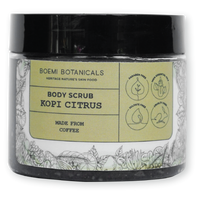 Body Scrub Kopi Citrus (Senja) Boemi Botanicals