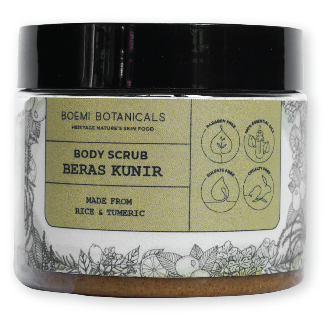 Body Scrub Beras Kunir (Aroma Terapi)