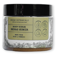 Body Scrub Beras Kunir (Aroma Terapi) Boemi Botanicals