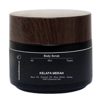 Body Scrub Kelapa Merah (Kesturi) Boemi Botanicals