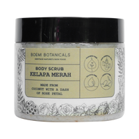Body Scrub Kelapa Merah (Kesturi) Boemi Botanicals