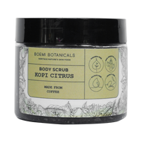 Body Scrub Kopi Citrus (Senja) Boemi Botanicals