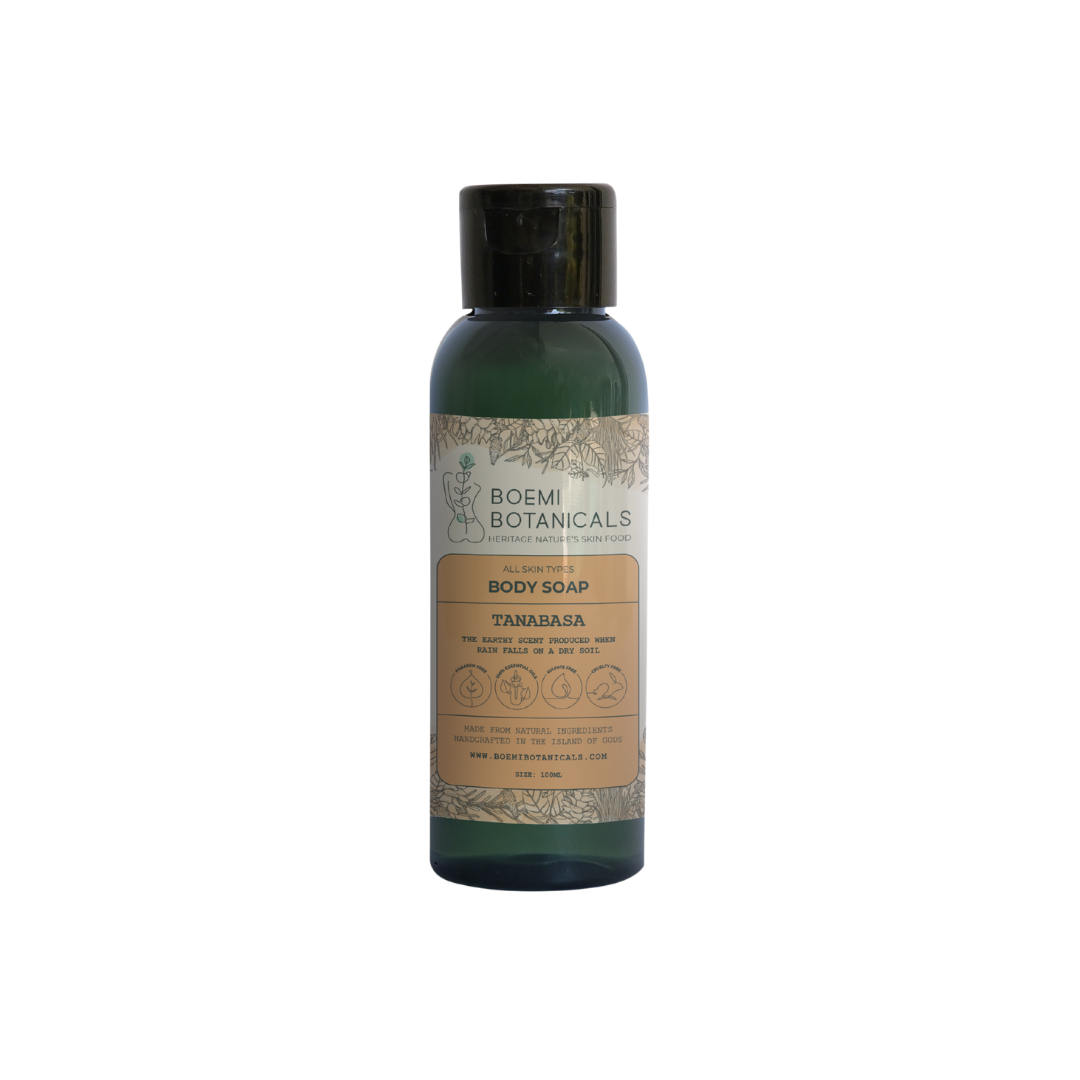 Earthy and Woody Body Soap - Tanabasa (Sensitive Skin) Boemi Botanicals